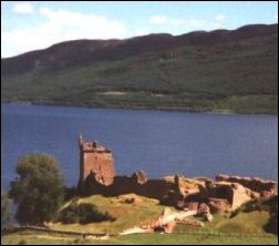 Urquhart Castle on Loch Ness